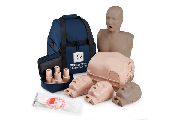 PRESTAN Ultralite Manikin with CPR Feedback Diversity Kit, 4-Pack