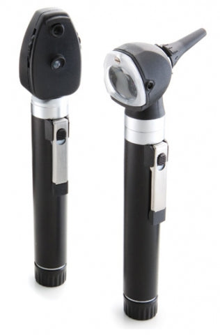 Otoscope Ophthalmoscope Pocket Set with soft