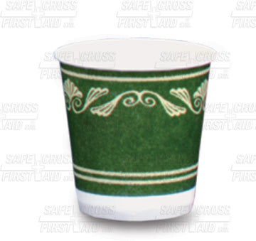 Drinking Flat Cups, Waxed Paper, 89 mL, 100/B