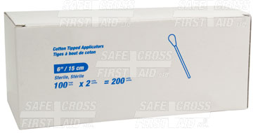 Cotton Tipped Applicators, 2/Pk, 15.2 cm,