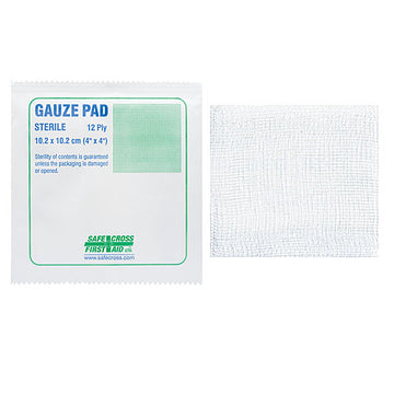 Gauze Pads 4" x 4", Case 1,200