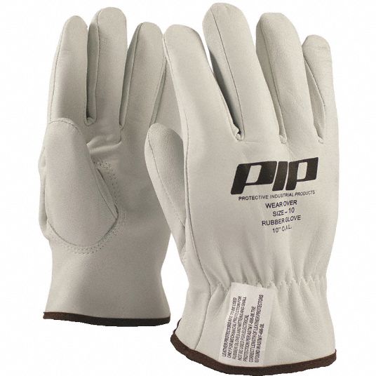 Leather deals electrical gloves